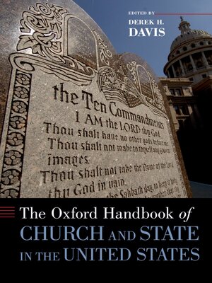 cover image of The Oxford Handbook of Church and State in the United States